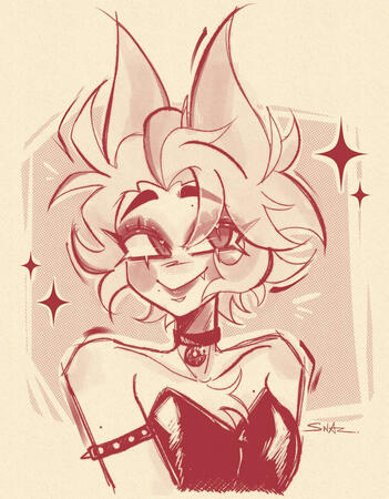 sketch + simple shading